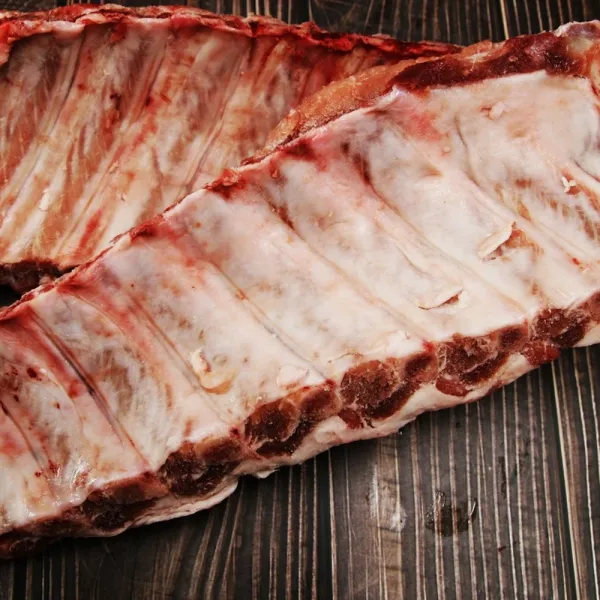 스페인산 냉동 돼지 등 쪽 갈비 캠핑 바베큐 로인립 통 구이 2kg 3kg 5kg 10kg