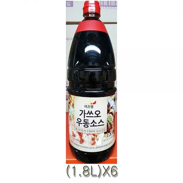 국물 우동다시 가쓰오우동소스 기타소스 일점팔리터 색다른가게 +37961객도+ 이츠웰 음식 요리 육수 샤브샤브 액상 조리용 스프 조미료 정성들여발송