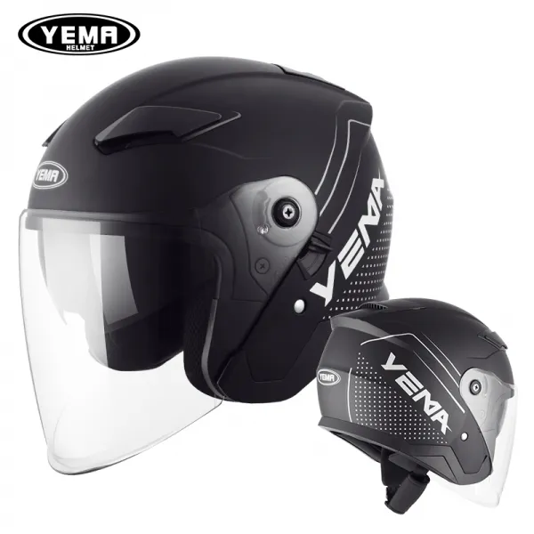 빈티지 레트로 클래식 헬멧 Wild horse motorcycle electric car helmet plus large size half helmet four seasons universal s-627340791850, 낙담 한 것2XL