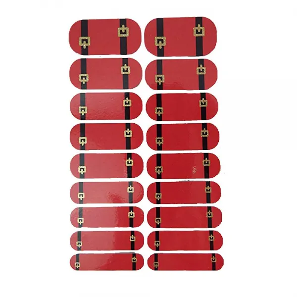 Jamberry 크리스마스 하누카 & 새해 독점 Jamberry 네일 랩 | 네일 데칼 | 겨울 계절 네일 아트 스티커 반, 상세페이지참조, none