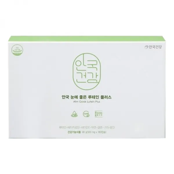 안국건강 NEW 눈에좋은 루테인 플러스, 60캡슐, 3개