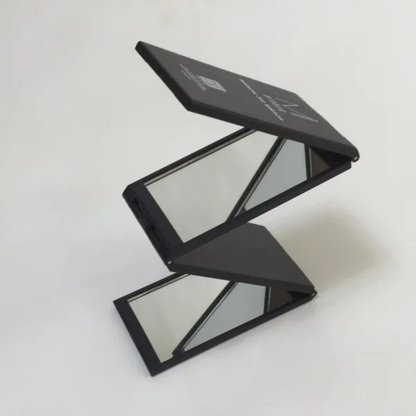 뒤통수거울 뒷머리 확인 흰머리뽑기 접이식 화장거울 블랙