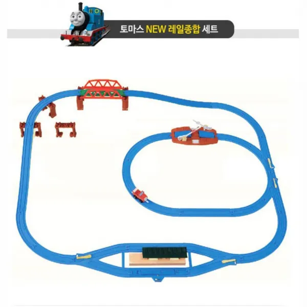 남아선물 기차 긴철길 변형조립 레일종합세트 철길기차 작동완구