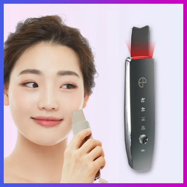 엣지프로 아쿠아 초음파 갈바닉 각질제거 워터필링기