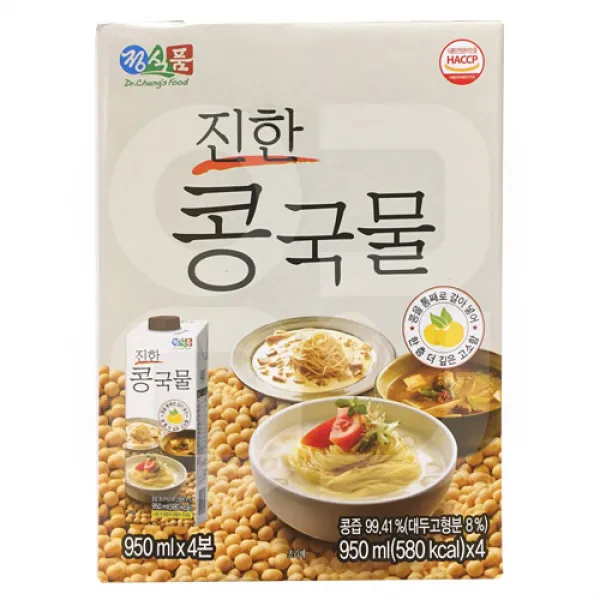 정식품 고소한 진한콩국물950mlx4입(1세트), 1세트