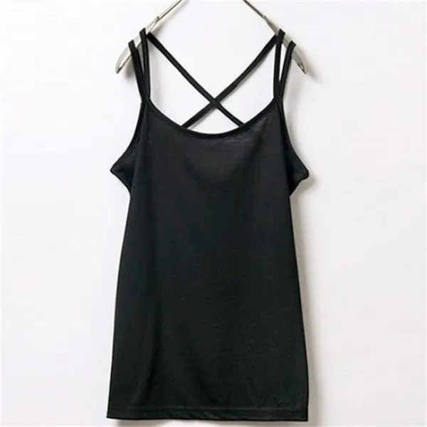  강물처럼 빅사이즈 0025rl902 엑스 끈 나시 Nb