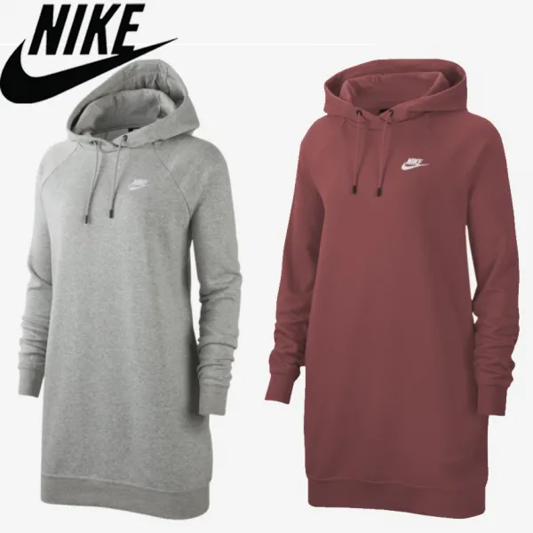 [해외] 미국정품 Nike Essential Fleece Dress 나이키 에센셜 여자 후리스 후드 드레스 후드티
