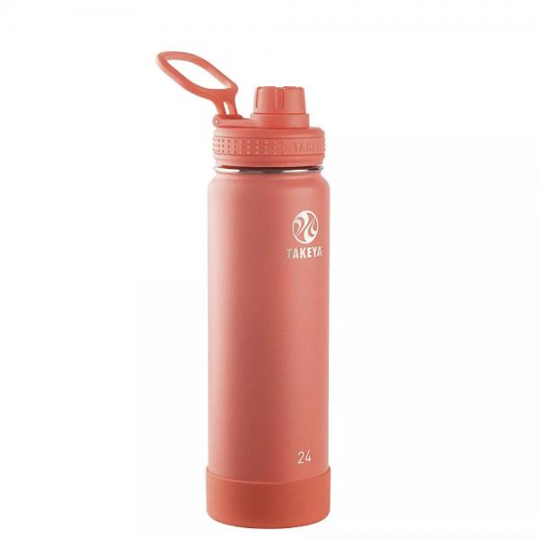 타케야 액티브 더블 월 워터 휴대용보틀 Coral 709.8ml