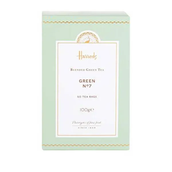 Harrods No.7 독점적으로 혼합 된 녹차 (50 티백) Harrods No.7/8173656