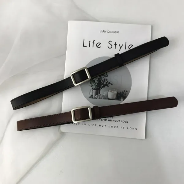 Kirahosi 여성 벨트 여자 허리띠 예쁜 청바지 원피스 코트 정장 바지 캐주얼 혁대 282 Hd11 Dpgt5md6