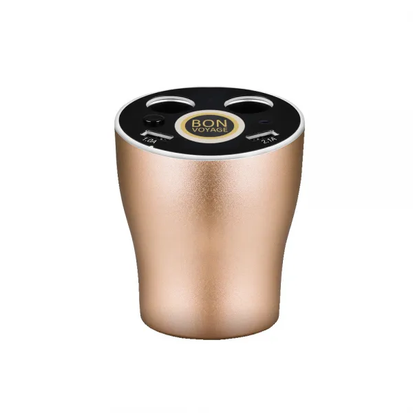 자동차시거잭 다용도컵 겹 USB 담뱃구멍을 쑤시다 스마트 보호 리스트 상품 색상 타입 양식 랜덤, 토호