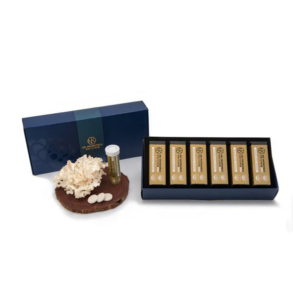 Nk. Incredible 엔케이인크레더블 꽃송이버섯 발포정 청포도 4.1g 60정