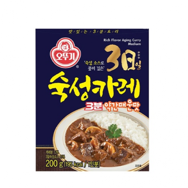 오뚜기 3분 3일숙성카레 약간매운맛, 29개