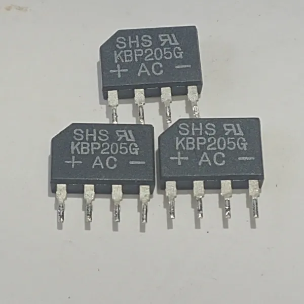 KBP205G 600V2A Bridge Diodes 발췌품 3개 브릿지다이오우드, 1개
