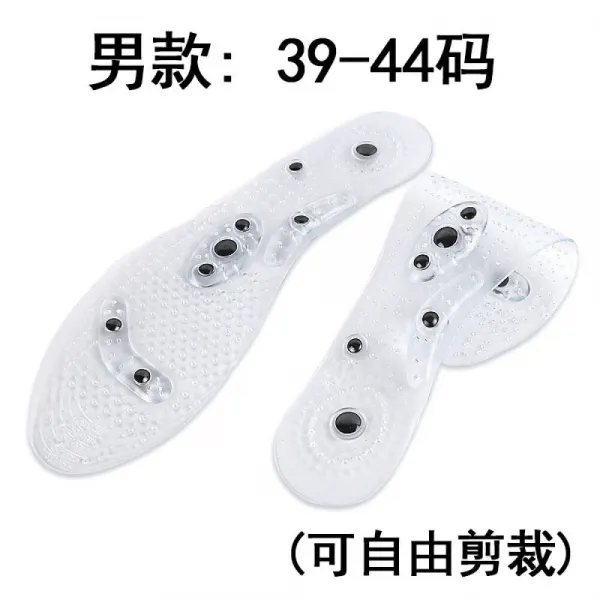 자석 마사지 깔 창 남녀 발바닥 혈 에 땀 을 흡수 하고 냄새 를 방지 하 며 발 을 차 갑 게 하고 목 허리 다리 통 증 보건 깔 창 남자 39 44 야드 를 자 유 롭 게 커팅 할 수 있 습 니 다.