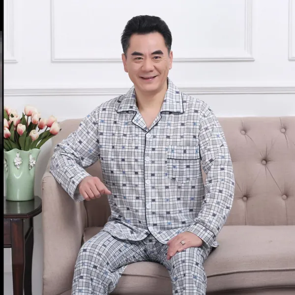 아빠 엄마 커플파자마 여름 중년 K노친네 코튼 반팔 중노년층 여성 실내복셋트