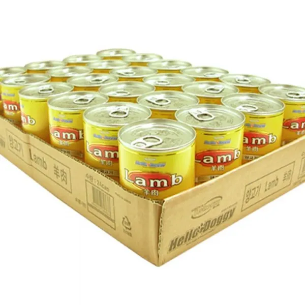 양고기맛 전연령견 애견통조림 400g 24개 헬로도기 건강 성견용 림간식 반려견 애완, 1개