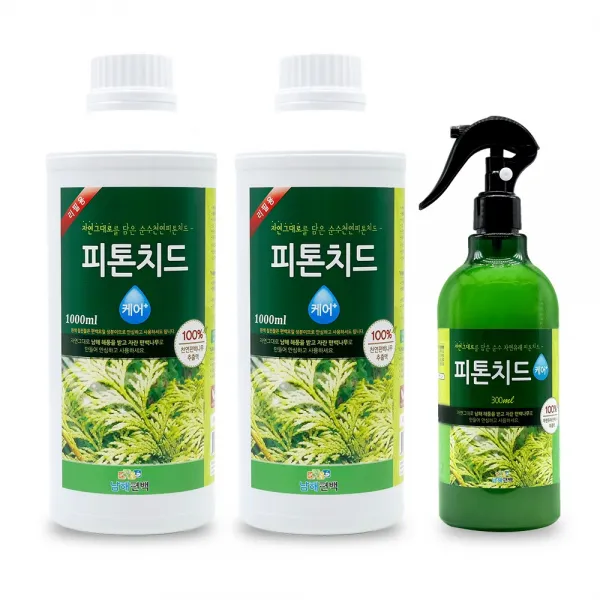 남해편백 피톤치드 스프레이 편백수 탈취 방향, 2300ml