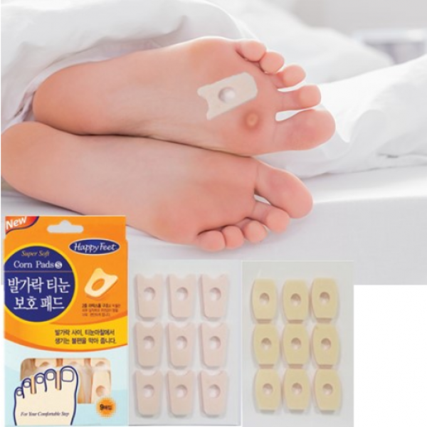 발바닥 발가락 티눈밴드 통증 티눈 약 제거 보호 밴드, 1개