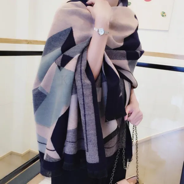 Kirahosi 여성 추동 아이템 망토 머플러 목도리 숄 케이프 344호+덧신증정 Bp4xcffd