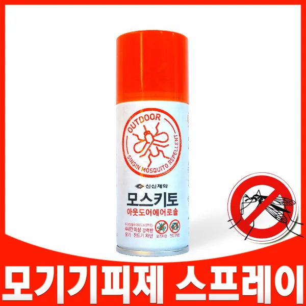 신신제약 모스키토아웃도어 100ml 모기기피제 퇴치제 레몬향, 1개
