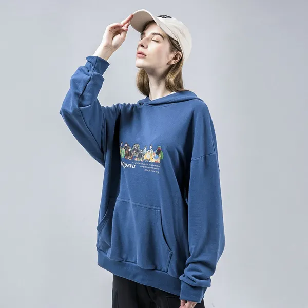 커플 후드티셔츠 남의 기분을 맞추다 트레이닝후드 맨투맨 남성 여성 룩 겨울 가을 드렌드 풀오버 와이드 2648079604