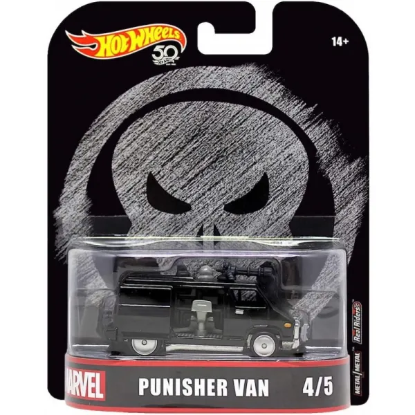 뜨거운 바퀴 응징자 반 1:64 스케일 단일상품