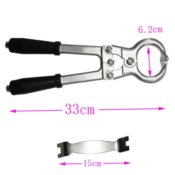 597607 / 양 거세 펜치 스테인레스 스틸 무혈 거세 클램프 소 염소 웨더 펜치 탄소 거세 펜치 1 Set M 은