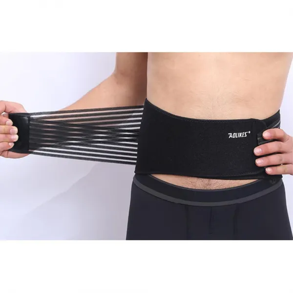허리건강 메쉬 허리 압박 복대 L 사무직 허리받침 허리보조기 1개