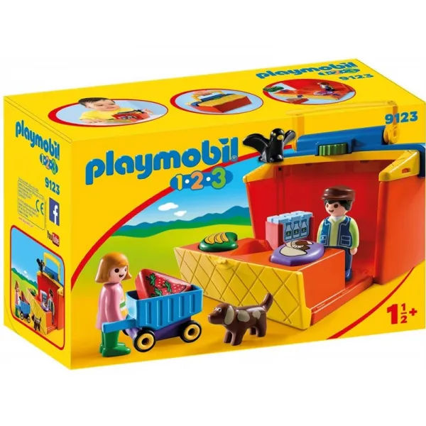 PLAYMOBIL® 시장 마구간을 따라 가세요