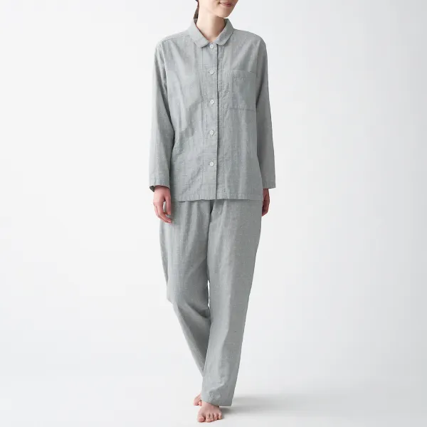 무인양품 Muji 여성 이중가제 파자마 Fda20a0a
