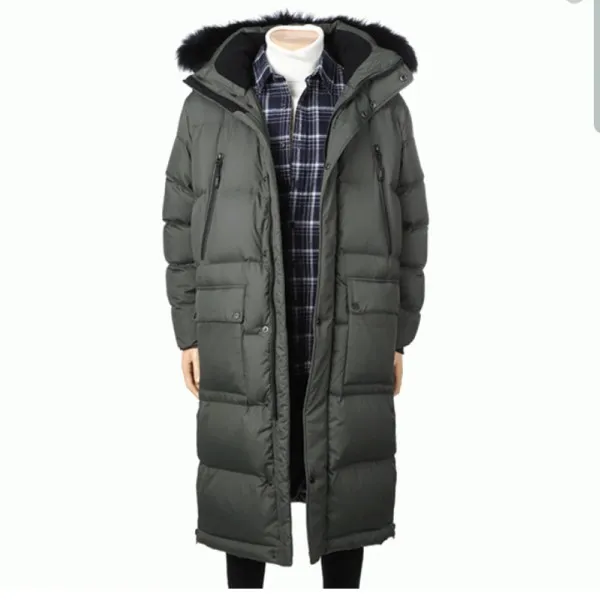 테이트 구스다운롱패딩