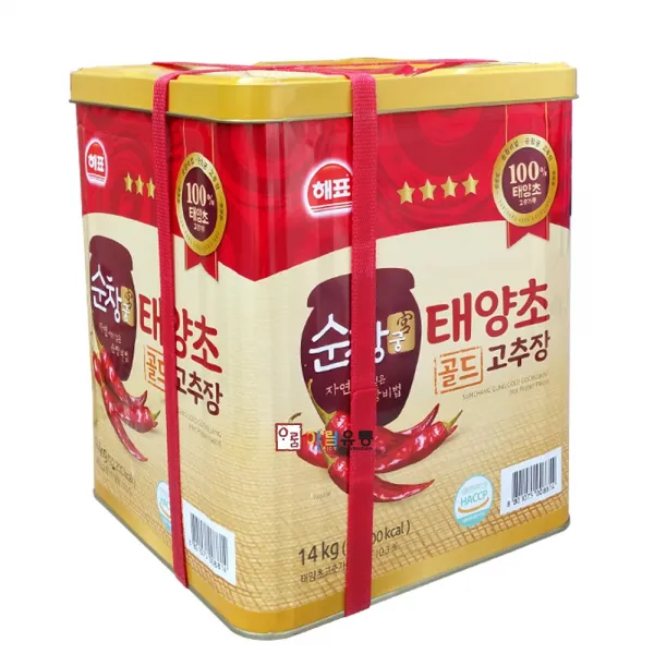 사조해표 순창궁태양초 골드고추장(별4) 14kg, 1개