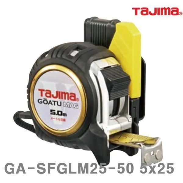 NAV089545 굿딜 브이숍 안전줄자 (1EA) 타지마 GA-SFGLM25-50 5x25 측정공구 계측기 각도기 gooddeal