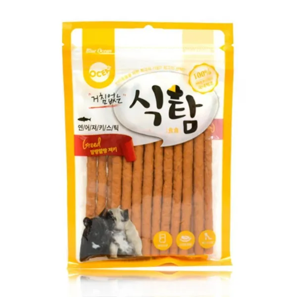 노령견용 근육 퇴행 예방 연어 150g 5개 활력촉진 져키