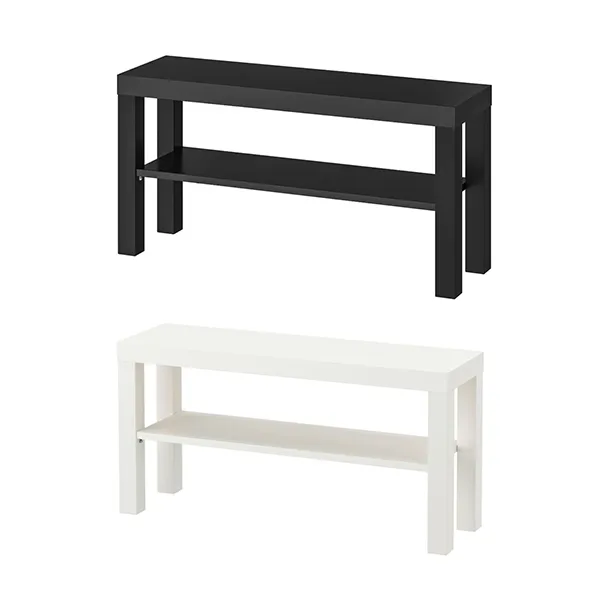 IKEA 이케아 수납장 선반 TV장식장 LACK 라크 90x26x45cm 103.535.67, 화이트