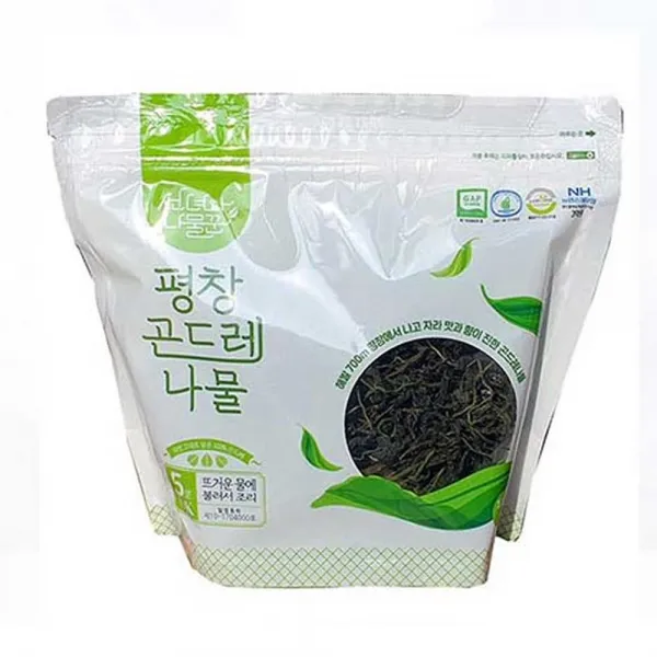 첩첩산중 계촌마을 뜨거운물5분OK 평창곤드레나물 80g, 단일상품