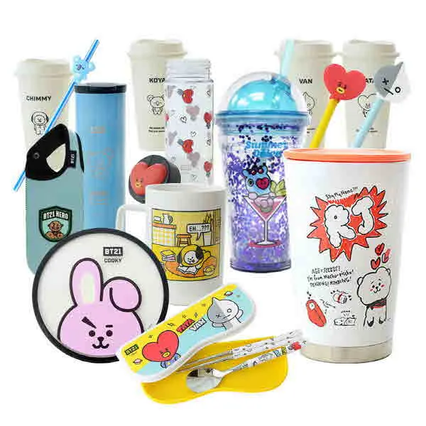 BT21_LINE FRIENDS 공식 콜라보레이션 텀블러 외 11종, CHIMMY [치미], BT21 입체뚜껑보틀