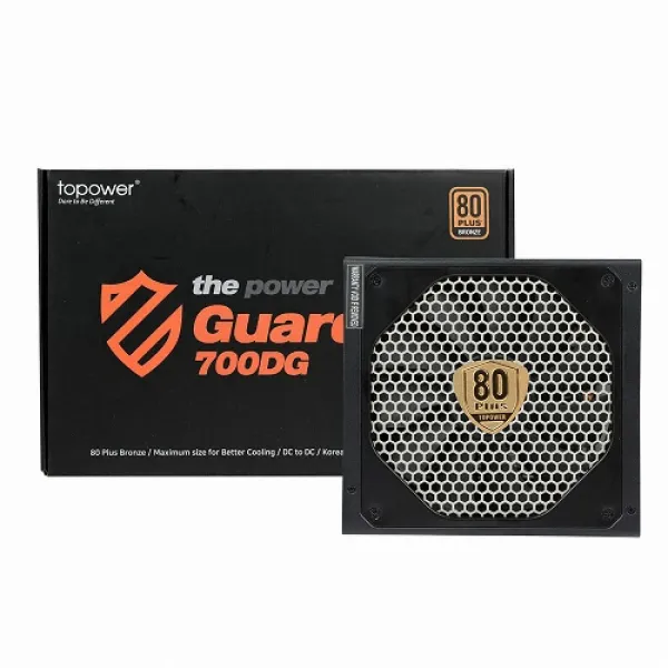 Topower Guardian Top 700dg 80plus Bronze 정격700w 파워서플라이 단일상품