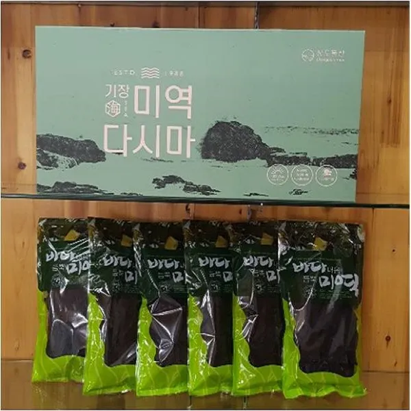 기장산모미역 쫄깃하고 뽀얀 미역국 기장 산모미역 100g +6ea 해풍건조 재래미역, 6봉
