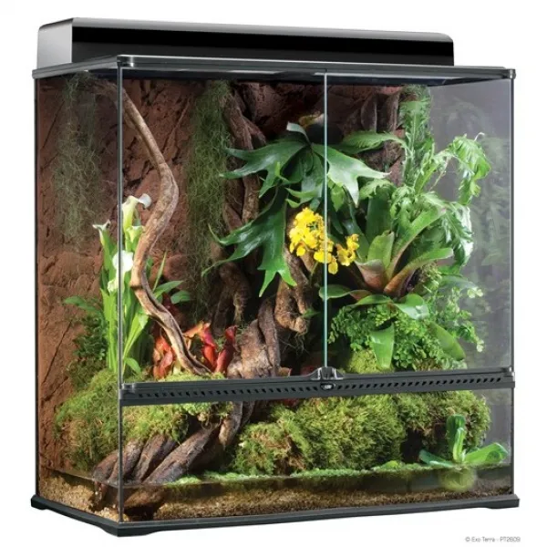 EXOTERRA 엑소테라 테라리움 사육장 90X45X90, 파손시 미보상