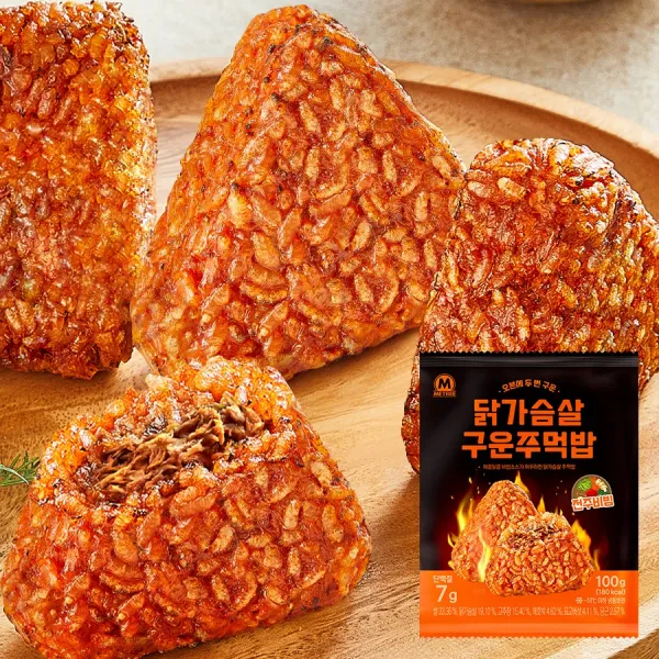 미트리 닭가슴살 구운 주먹밥 전주비빔 100g, 03_닭가슴살 주먹밥 전주비빔 100g 12팩