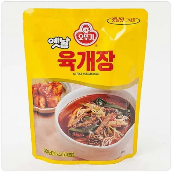 33 고운무역 / 오뚜기 옛날육개장 300g 컵밥 국밥 즉석식품 즉석국, 단일 수량
