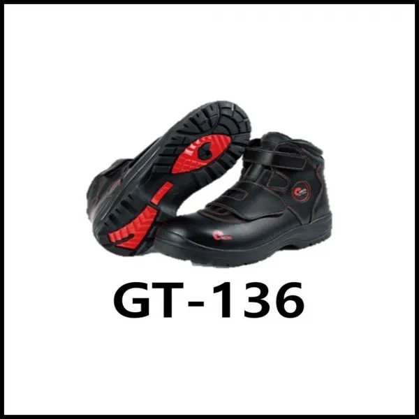 네파 가죽제 중단화 GT-136 안전모 활동화 안전용품 tnht