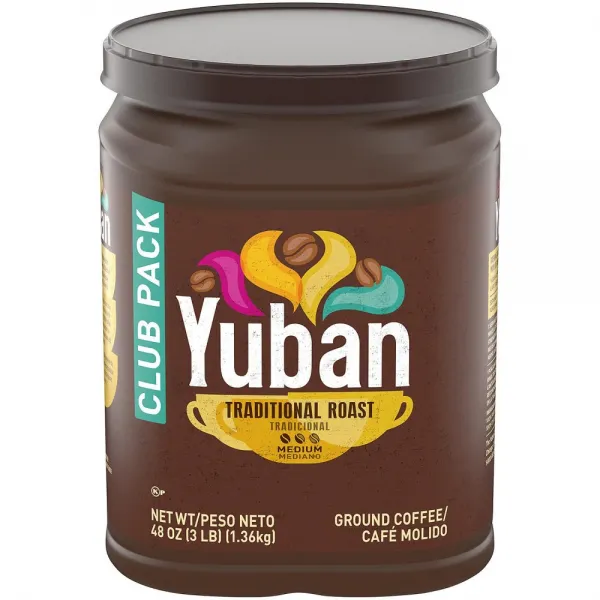 유반 Yuban Traditional Roast Ground 분쇄커피 미디엄 1.36kg, 1360g