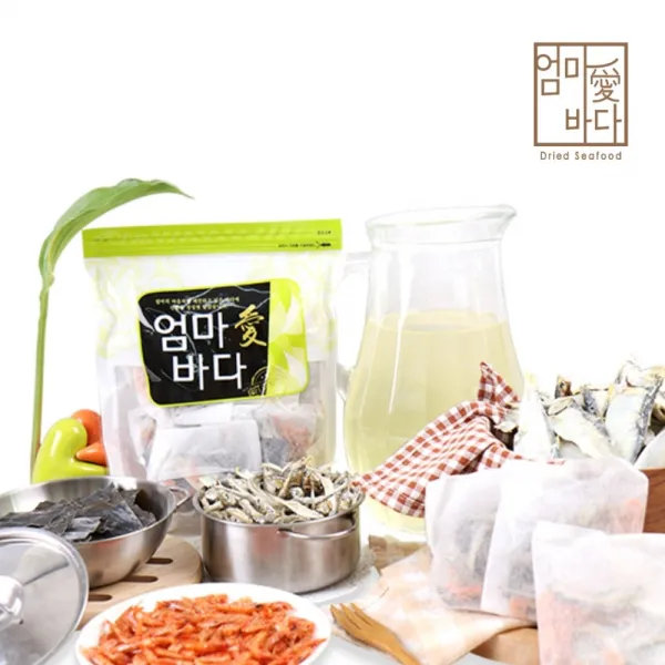 엄마애바다 Ebs 극한직업 방영제품 다시팩 1+1 행사 1봉 엄마애바다 디포리다시팩 160g 1+1