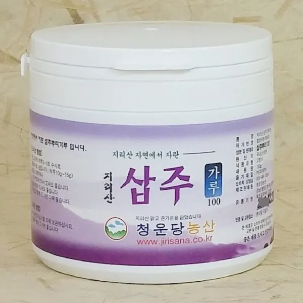 청운당농산 지리산 자연산 삽주가루 야생 삽주뿌리 백출 창출, 1통, 150g