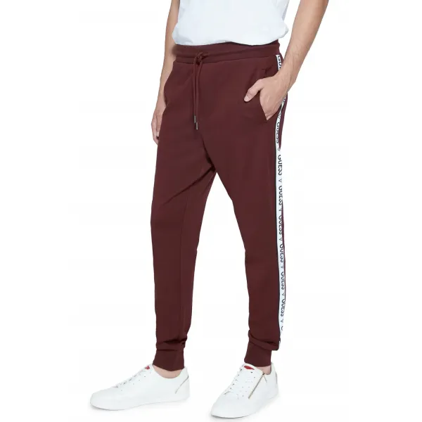 [게스][남성]Bowie Logo Tape Joggers바지/청바지/데님팬츠