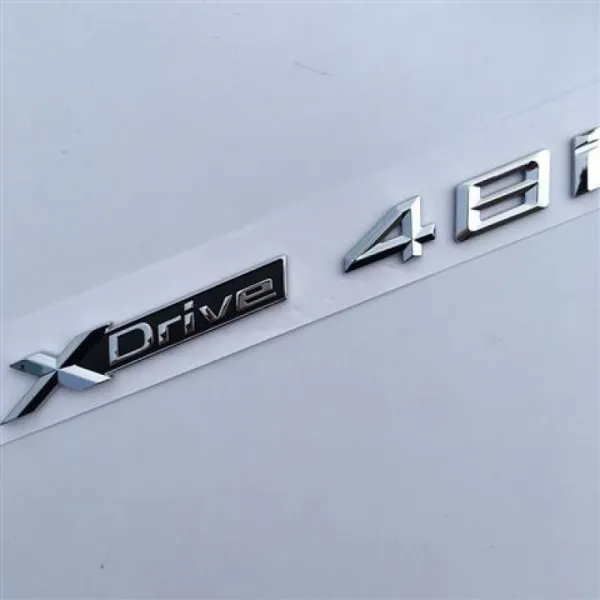 신품 bmw 배기량 표시개장 xdrive35i 문자 블레이드 플레이트 새 x5x6 차량 표시 20i 28i 사이드 마커, xdrive48i싱글