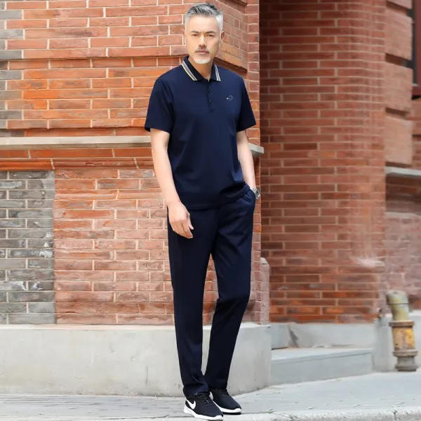 새론몰 남자반팔티셔츠코디 남성반팔티셔츠코디 중노년층 원 캐쥬얼 운동 남자여름반팔티 아버지 여름옷 마른남자옷